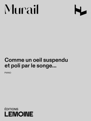 cover Comme un oeil suspendu et poli par le songe... Editions Henry Lemoine