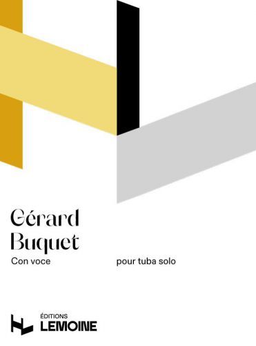 cover Con voce Editions Henry Lemoine