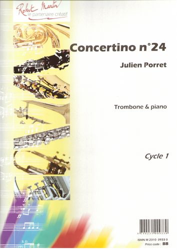 cover Concertino N°24 Robert Martin