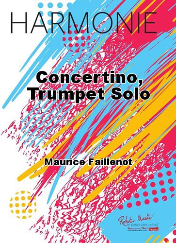 cover Concertino, Trumpet Solo Robert Martin