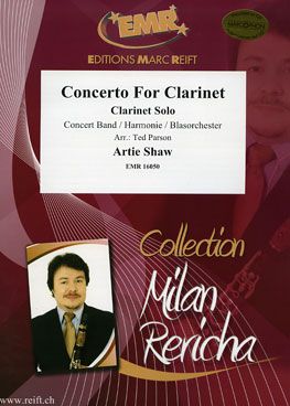 cover Concerto For Clarinet Marc Reift