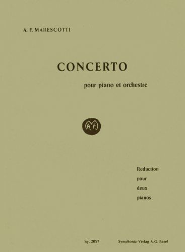 cover Concerto pour piano Jobert