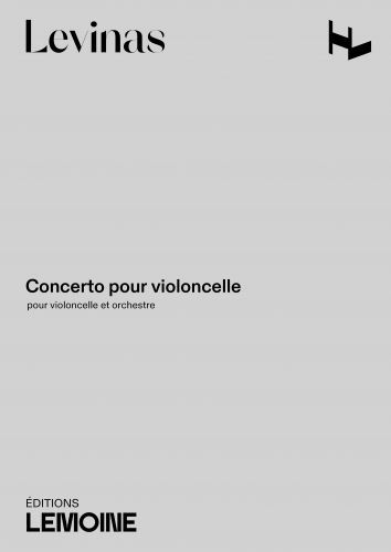 cover Concerto pour violoncelle Editions Henry Lemoine