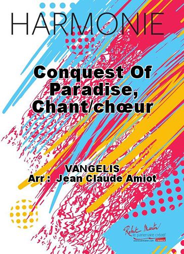 cover Conquest Of Paradise, Chant/chœur Robert Martin