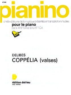 cover Copplia : Valses - Pianino 145 Delrieu