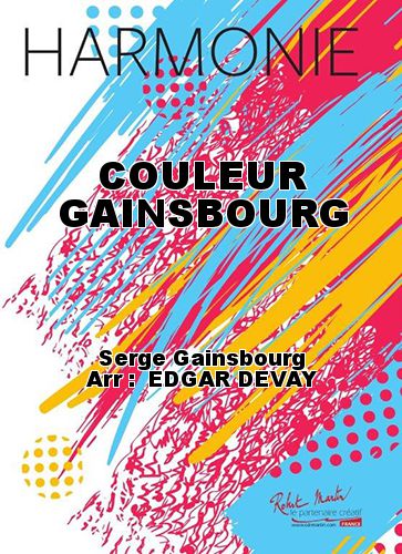 cover COULEUR GAINSBOURG Robert Martin