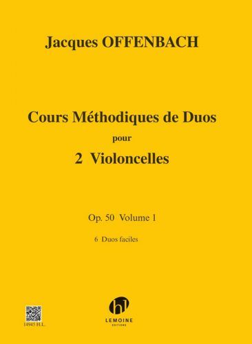 cover Cours mthodique de duos pour deux violoncelles Op.50 Vol.1 Editions Henry Lemoine