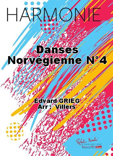 cover Danses Norvégienne N°4 Robert Martin