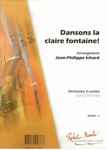 cover Dansons la Claire Fontaine Robert Martin