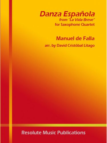 cover DANZA ESPANOLA Resolute Music Publication