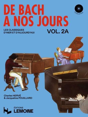 cover De Bach  nos jours Vol.2A Editions Henry Lemoine