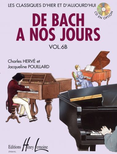 cover De Bach � nos jours Vol.6B Editions Henry Lemoine