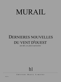 cover Dernières nouvelles du vent d'ouest Editions Henry Lemoine