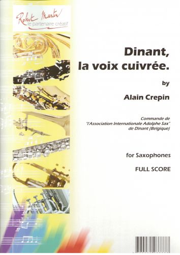 cover Dinant la Voix Cuivrée Robert Martin