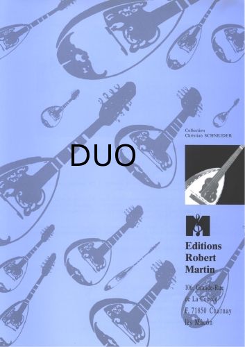 cover DUO Editions Robert Martin