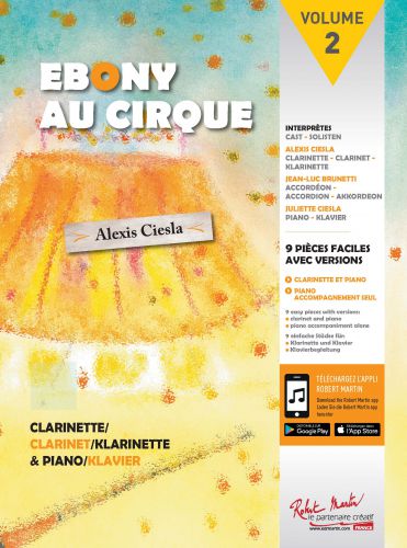cover EBONY AU CIRQUE Volume 2 Editions Robert Martin
