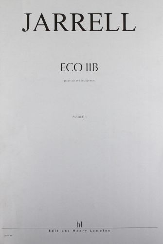 cover Eco IIb Editions Henry Lemoine