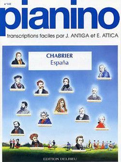 cover Espana - Pianino 143 Delrieu