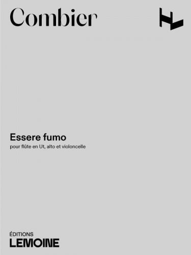 cover Essere fumo Editions Henry Lemoine