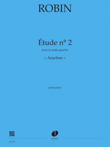 cover Etude n�2 Arachne (pour la main gauche) Jobert