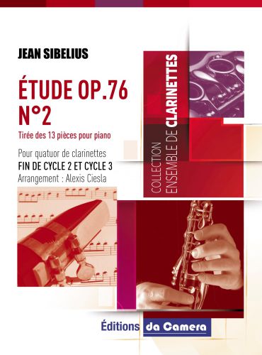 cover ETUDE OP.76 N°2 DA CAMERA