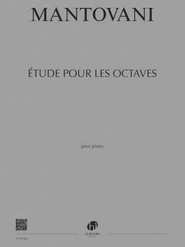 cover Etude pour les octaves Editions Henry Lemoine