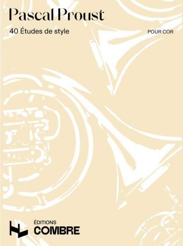 cover Etudes de style (40) Combre