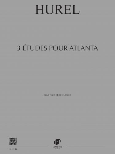 cover Etudes pour Atlanta (3) Editions Henry Lemoine