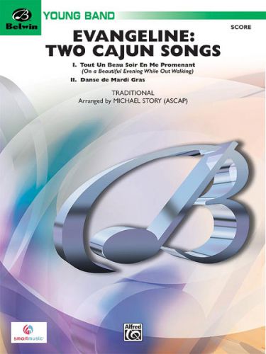 cover Evangeline: Two Cajun Songs ALFRED