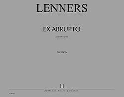 cover Ex Abrupto Editions Henry Lemoine