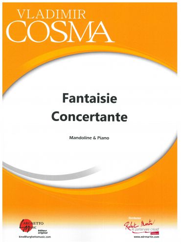 cover FANTAISIE CONCERTANTE Mandoline et piano Martin Musique