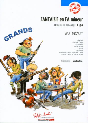 cover FANTAISIE EN FA MINEUR Editions Robert Martin