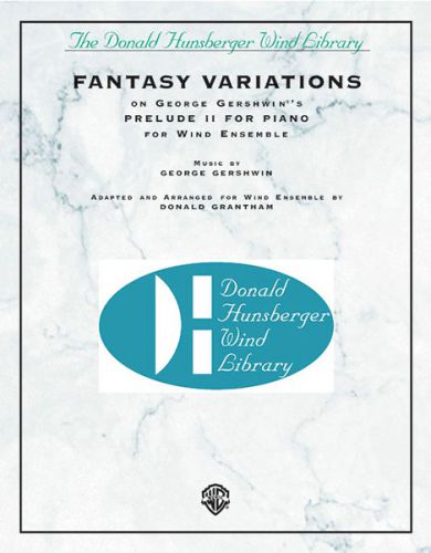 cover Fantasy Variations (on George Gershwin's Prelude II for Piano) Warner Alfred