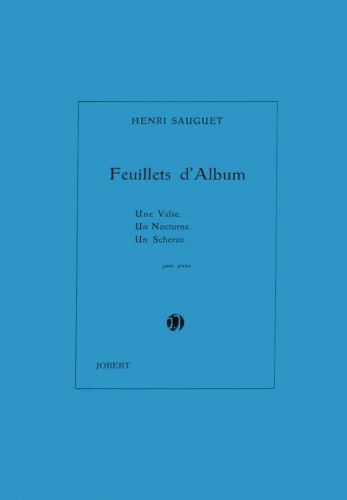 cover Feuillets d'album (3) Jobert