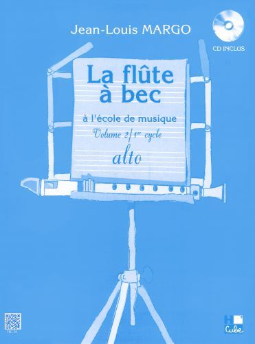 cover Flte  Bec  l'cole de musique Vol.2 H Cube