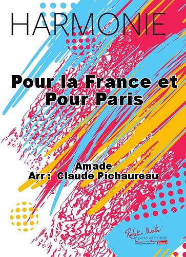 cover For France and for Paris Martin Musique
