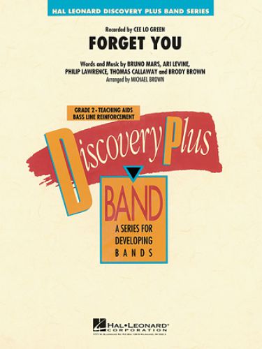 cover Forget You  Hal Leonard