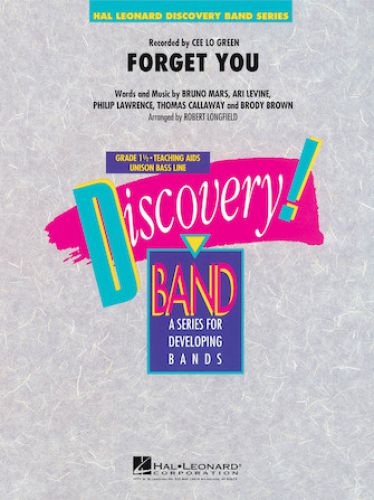 cover Forget You Hal Leonard