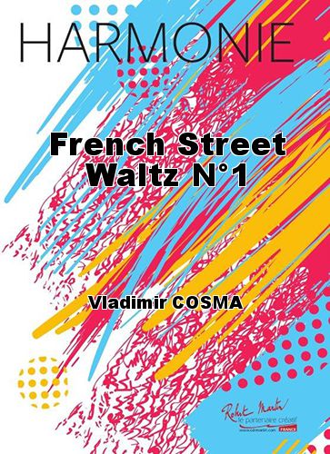 cover French Street Waltz N°1 Robert Martin