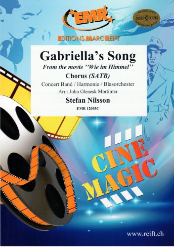 cover Gabriella's Song + Chorus SATB Marc Reift