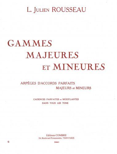 cover Gammes majeures et mineures Combre