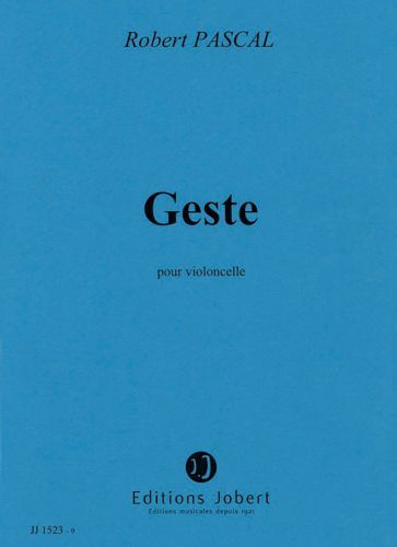 cover Geste Jobert