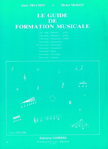 cover Guide de formation musicale Vol.5 - lmentaire 1 Combre
