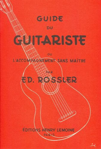 cover Guide du guitariste Editions Henry Lemoine