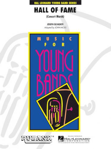 cover Hall of Fame March Hal Leonard