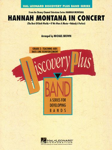 cover Hannah Montana in Concert Hal Leonard