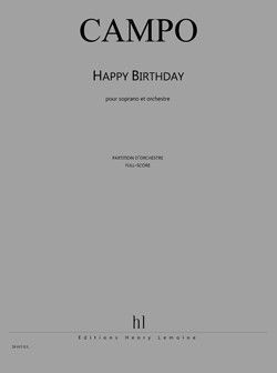 cover Happy Birthday Editions Henry Lemoine
