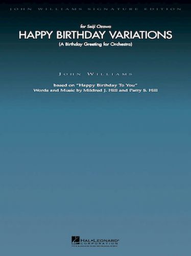 cover Happy Birthday Variations Hal Leonard