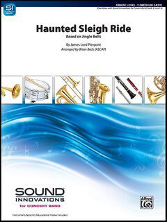 cover Haunted Sleigh Ride Warner Alfred