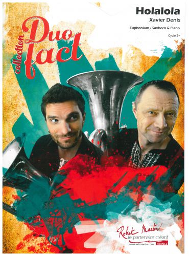 cover HOLALOLA pour Saxhorn tenor et piano Editions Robert Martin